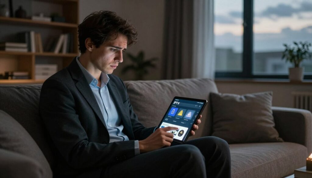Gepakt worden met IPTV