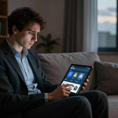 Gepakt worden met IPTV
